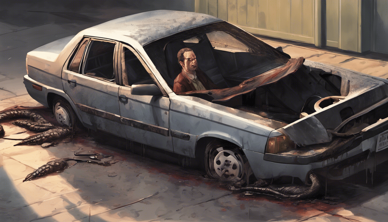 un chauffeur tué par une plaque d'égout en présence de sa femme. découvrez son dernier mot qui vous fera frémir !