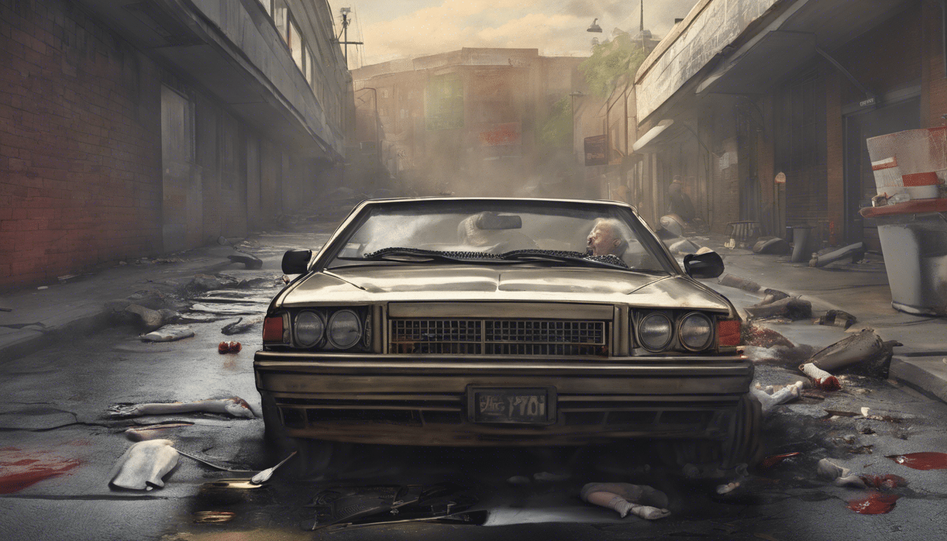 un tragique accident : le chauffeur décède sous une plaque d'égout en présence de sa femme. découvrez son ultime parole bouleversante !